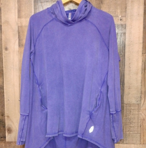 Free People FP MOVEMENT Hot Shot High-Low Layer Dark Amethyst Small Purple - Picture 3 of 7